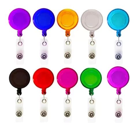 150 Piezas Yoyo Porta Credencial Retráctil Colores Surtidos Envío gratis