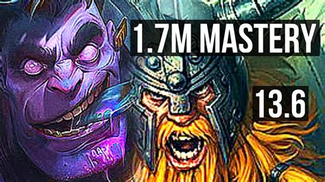 Mundo Vs Olaf Top Rank 1 Mundo 303 17m Mastery 400 Games