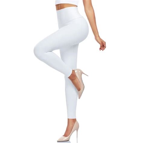 I Tested The Hottest Trend White Faux Leather Leggings And Here S Why