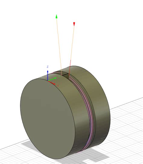 Fusion360 rotary cnc with origin placed properly at the top of the ...