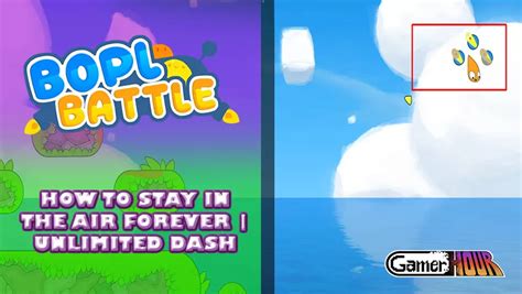 Bopl Battle How To Stay In The Air Forever Unlimited Dash Gamerhour