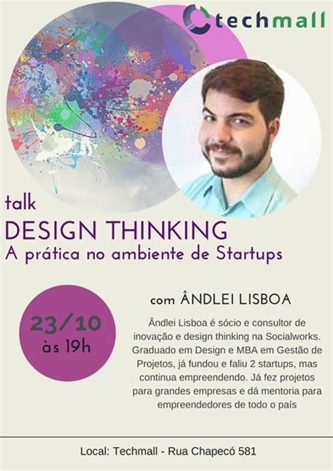 Talk Design Thinking A prática no ambiente de startups em Belo