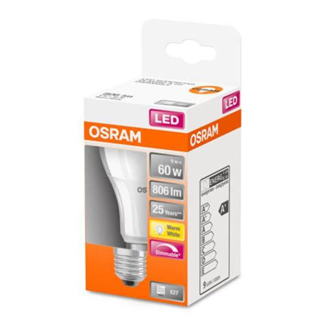 Osram Led Bulb E W Superstar Matt Dimmable Lights Co Uk