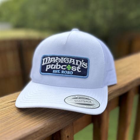 Madigan's Pubcast Patch 5 Panel Hat – Kathleen Madigan Store