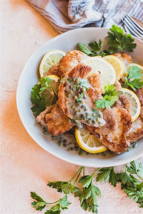 Pork Piccata With Lemon Caper Sauce Meatified