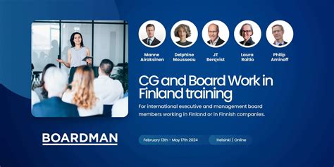 Registration Is Open Cg And Board Work In Finland Training Spring