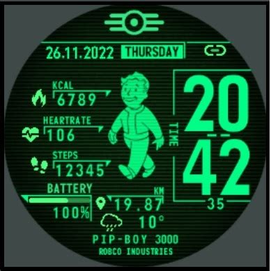 Fallout Pip Boy By Ardebnor Haylou Solar Ls Amazfit Zepp