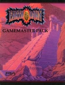 Gamemaster Pack First Edition Fasa Redbrick Earthdawn First