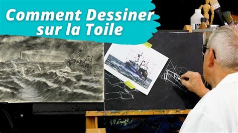 Comment Dessiner Sur La Toile Ep Youtube