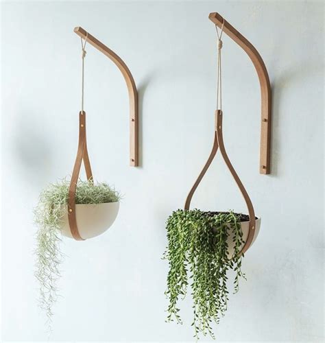 Wood Plant Hanger Plant Hanger Suspended Plant Hanger Indoor Plant