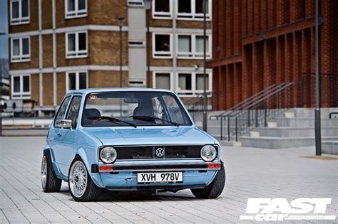 Tuned Vw Golf Mk1 With A 225bhp 18t Bam Engine Fast Car