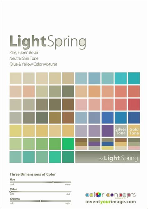 Mazotcu1 Linktree Light Spring Palette Light Spring Colors