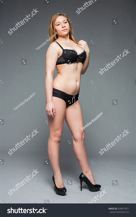 Sexy Woman Lingerie Studio Stock Photo 559817671 Shutterstock