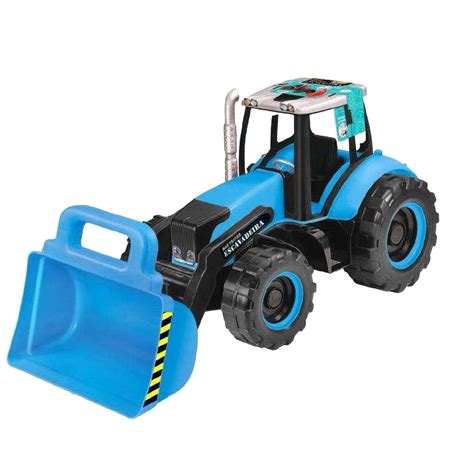 Trator De Brinquedo Escavadeira - Max Trator Escavadeira Brinquedo Grande - Tilin Brinquedos - Trator de ...