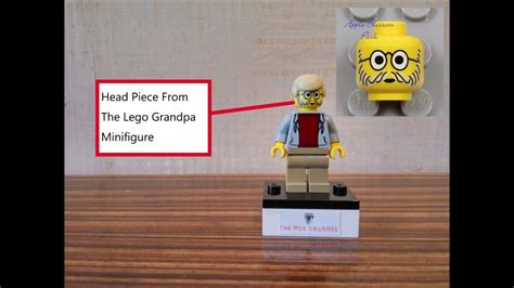 Lego Stan Lee Minifigure Tutorial YouTube