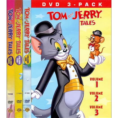 Tom And Jerry Volumes 1 3 Dvd2010 Tom And Jerry Jerry Dvd