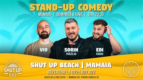 Bilete Mamaia Sat Stand up Comedy cu Sorin Pârcălab Vio și Edi