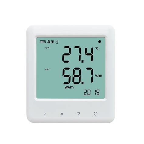 Indoor Temperature Humidity Sensor Gauge Electronic LCD Hygro