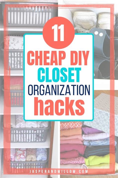 11 Easy Small Closet Diy Organization Ideas To Stay On Budget