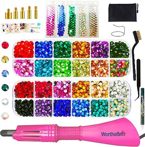 Hotfix Rhinestone Applicator Tool Hot Fixed Applicator Rhinestones Kit