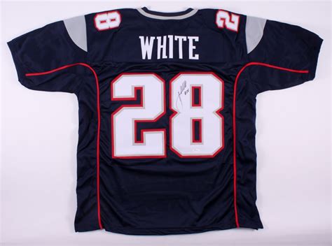 James White Signed Patriots Jersey (JSA COA) | Pristine Auction