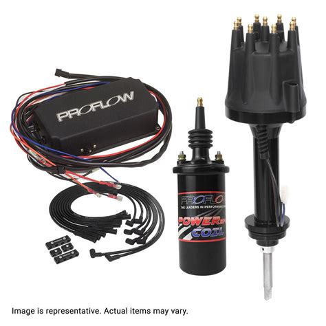 Ignition Combo Kit Pro Series Billet Distributor Pro Lead Wires 88mm Ignition Cdi 6al