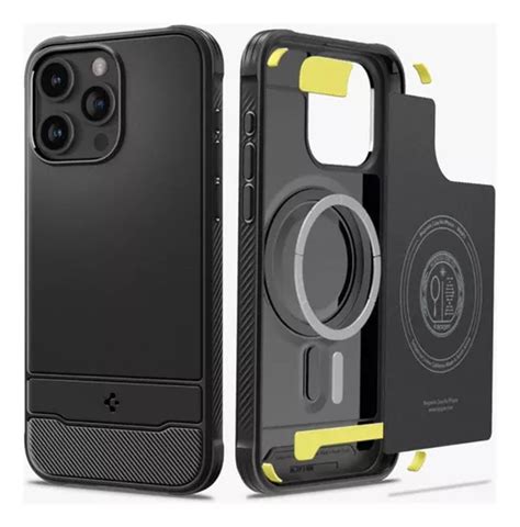 Case Spigen Para Iphone Pro Max Rugged Armor Magsaf Capa Mercadolivre