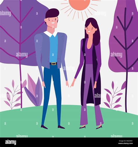 Businessman And Businesswoman Characters Business Vector Illustration