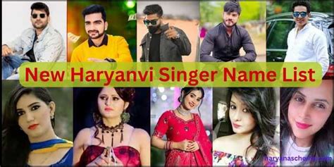 New List Haryanvi Singer Name List