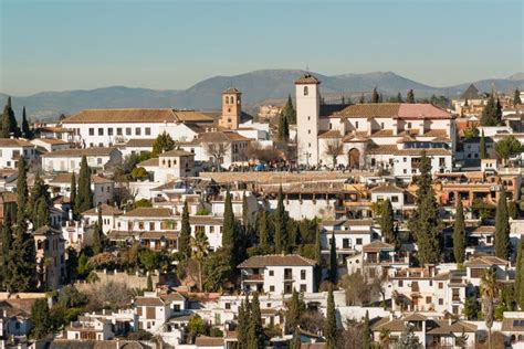 Albaicin District of Granada Stock Photo - Image of medieval, heritage ...