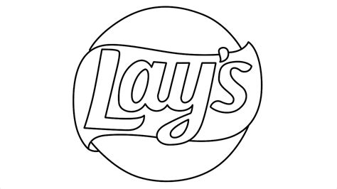 How To Draw Lays Logo Step By Step 6 Easy Phase