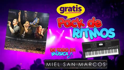 RITMOS GRATIS PACK MIEL SAN MARCOS PARA TECLADO YAMAHA YouTube