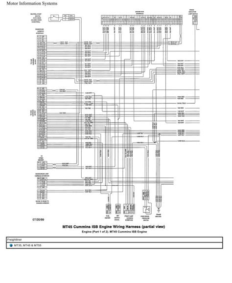 Freightliner Truck Mt35 Mt45 Mt55 Wiring Diagrams