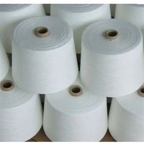 White Ply Open End Cotton Yarn For Weaving Count S At Rs Kg