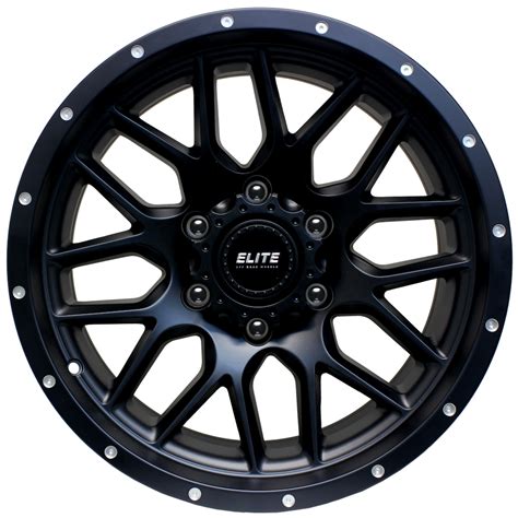 ELITE CHAOS Gloss Black Rebel Wheels