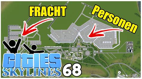 FRACHT FLUGHAFEN Cities Skylines REAL 68 4k 60fps Citiesskylines