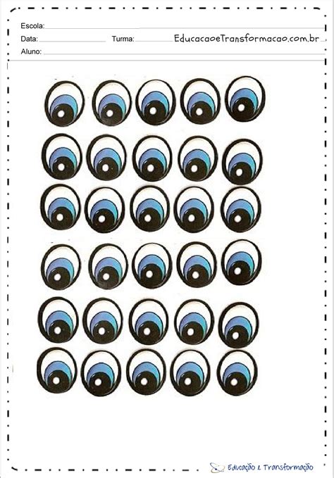 Cartela De Olhos Para Imprimir - Olhos para imprimir - Moldes de olhinhos em EVA ou FELTRO.