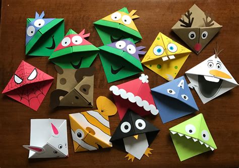 Page Corner Character Bookmarks - Etsy | Segnalibri per bambini, Segnalibri di carta, Kids crafts