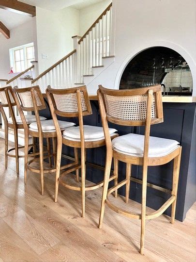 Libby Natural Cane Counter Stool Curated On Ltk Counter Stools