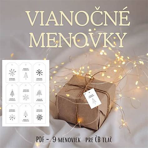 Pdf Vianočné Menovky A4 Na Stiahnutie Jpdigitaldesigns Sashesk