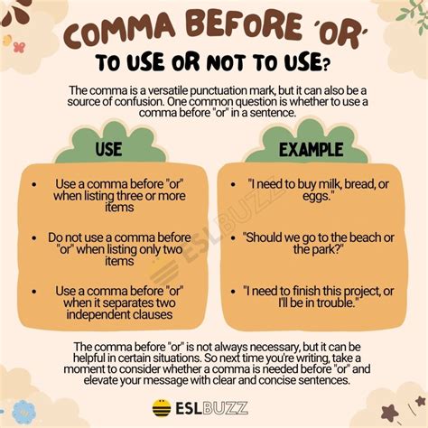 Comma Before Or Your Ultimate Guide To Perfect Punctuation Eslbuzz