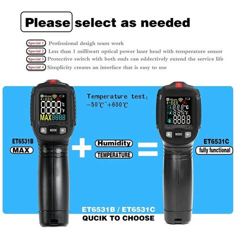 Non Contact Digital Laser Infrared Thermometer Temperature Measurement Temp Gun Ebay