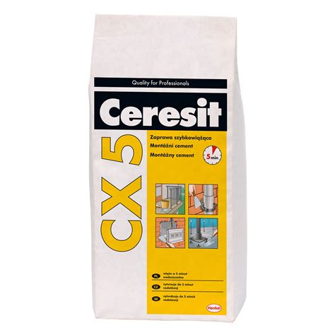 CERESIT CX 5 Mortar Rapid Preparat 5kg Builder Fox