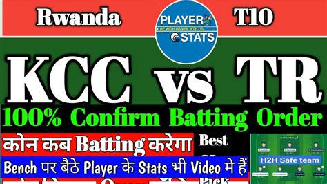 Kcc Vs Tr Dream Prediction Kcc Vs Tr Dream Kcc Vs Tr Player