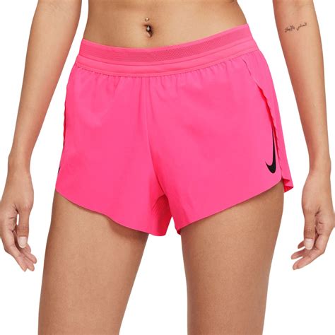 Nike Aeroswift Womens Running Shorts Hyper Pinkblack Sportitude