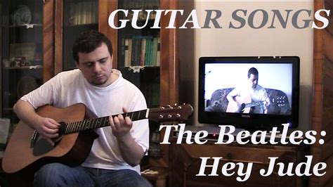 Acoustic Guitar Cover The Beatles Hey Jude Youtube