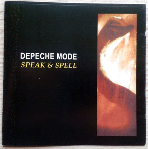 Depeche Mode Speak Spell CD Discogs