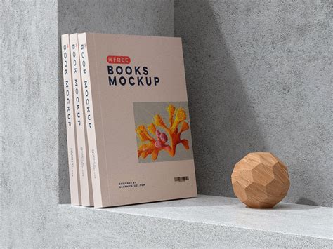 Book Mockup Free Psd Template