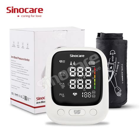 Sinocare Upper Arm Sphygmomanometer Electric Digital Blood Pressure