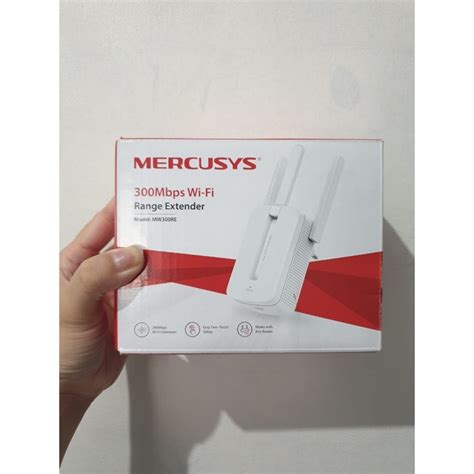 jual mercusys mwre mbps mw  white adapter networking